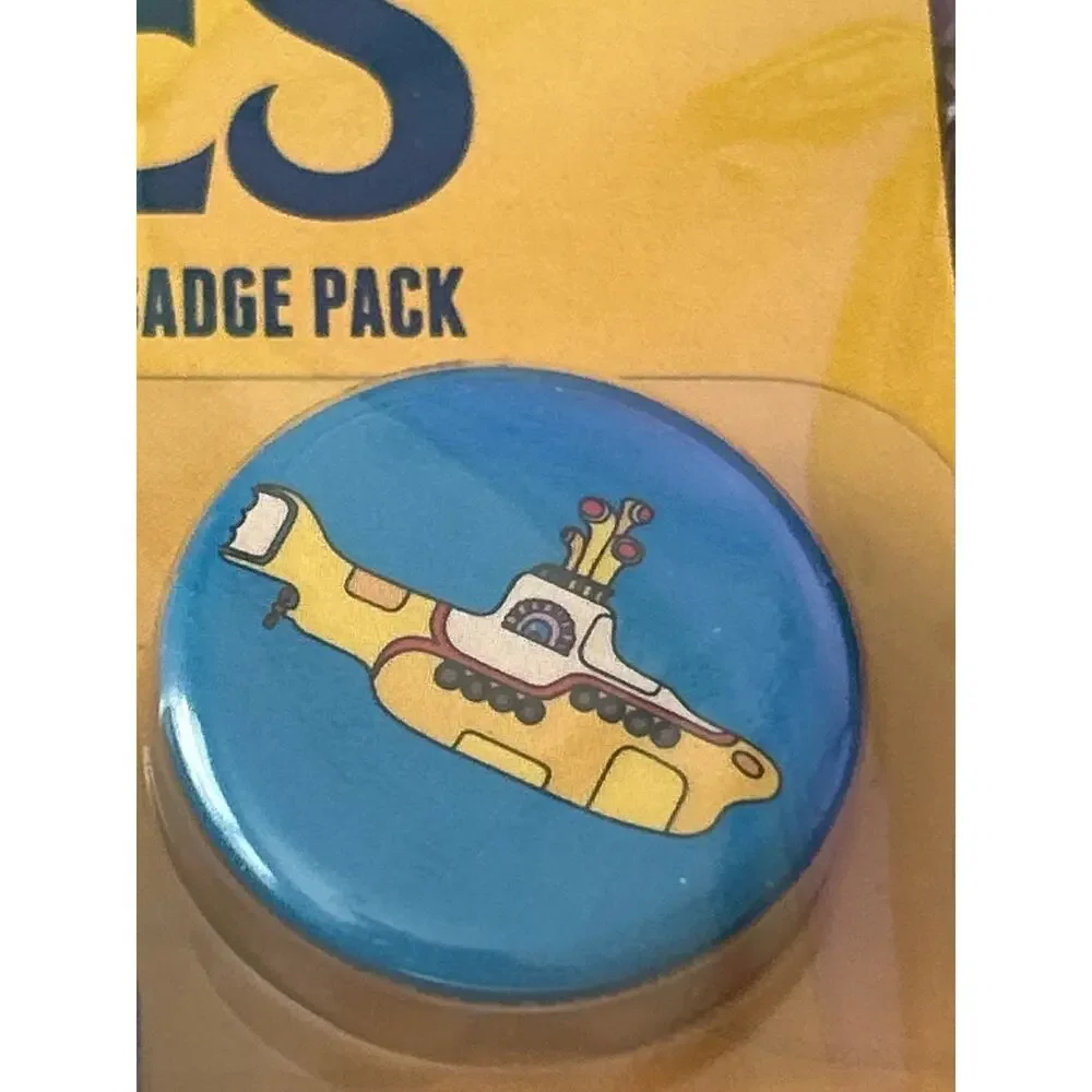 The Beatles BadgesPins Unopened